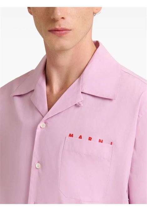 bowling shirt man pink MARNI | CUMU0213PP USCT88LRC20